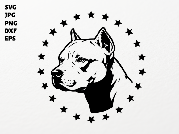 American Pitbull Terrier Clipart SVG Review