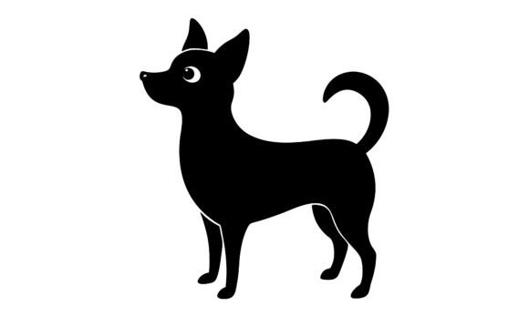 Black Silhouette of a Chihuahua Dog Embroidery Review