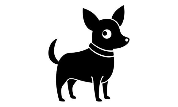 Black Silhouette of a Small Dog Embroidery Design Review