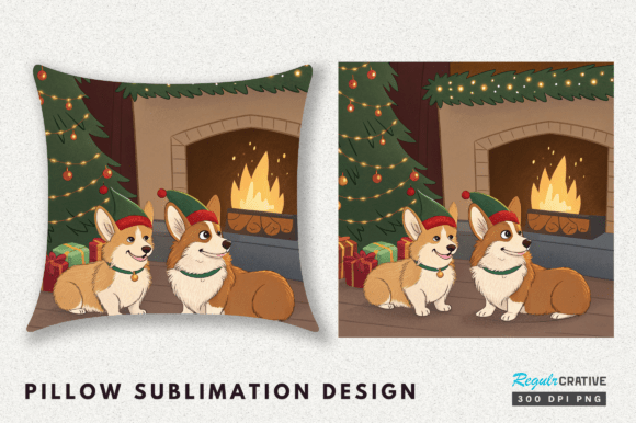 Christmas Dog Pillow Design Review for Embroidery Projects