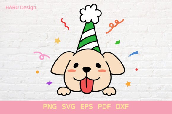 Colorful BirthDay Happy Dog Embroidery Review