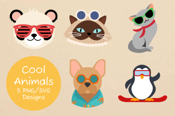 Cool Animals SVG Set Review