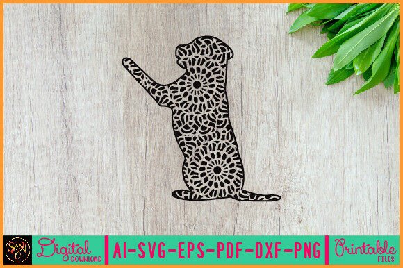 Dog Animal Mandala Silhouette 25 Review