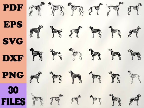Dog Skeleton Silhouette Embroidery Design Review
