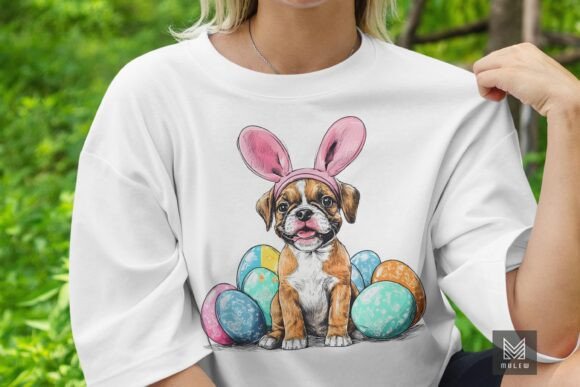 Easter Boxer Dog Sublimation Review