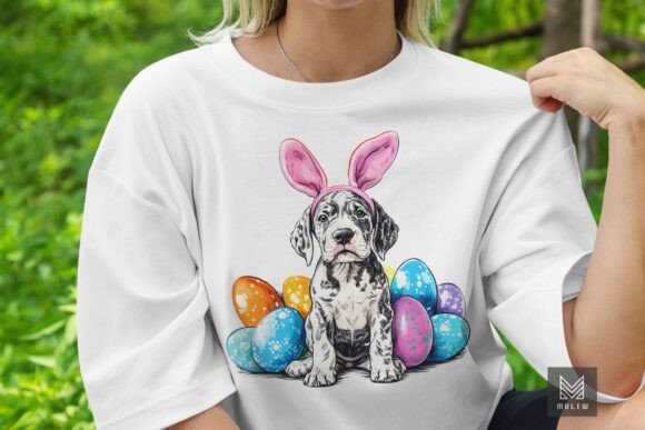 Easter Great Dane Dog Sublimation Review