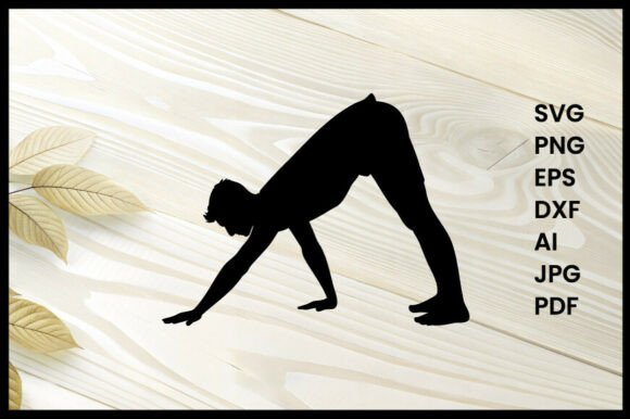 Man in Downward Dog Pose Silhouette Review