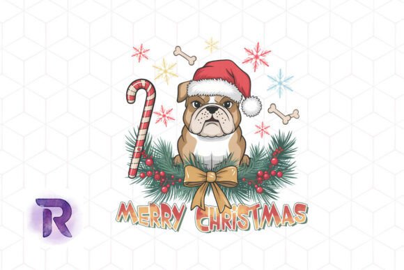 Retro Christmas Dog Golden Retriever PNG Review