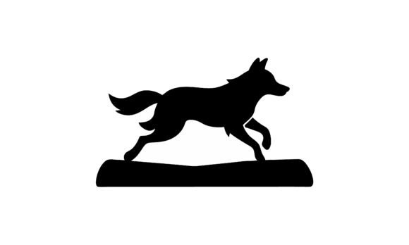 Silhouette of Running Dog Embroidery Design Review