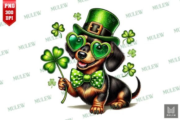 St Patrick’s Day Dachshund Dog PNG Review