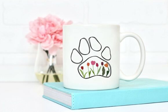 Tulip Paw Print SVG Design Review